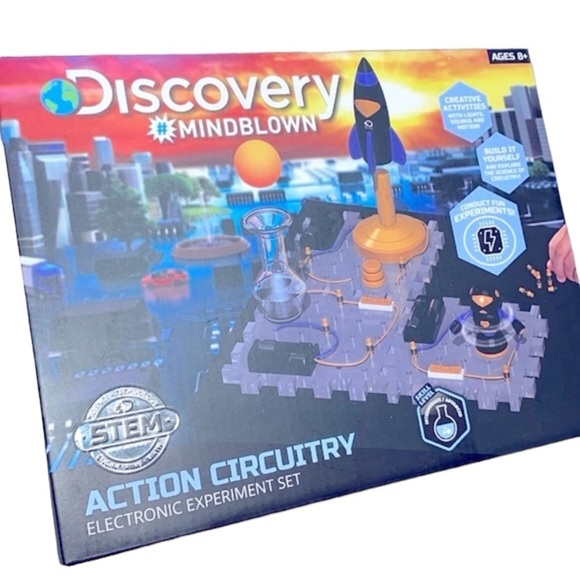 Discovery action circuitry kids electronic experiment set - Picture 1 of 4